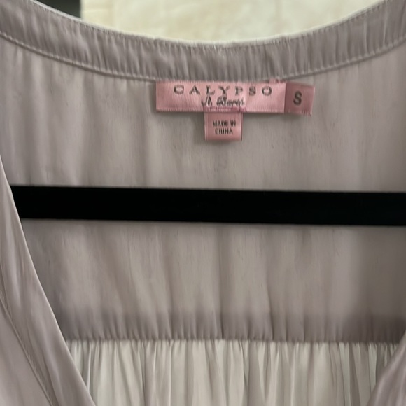 Calypso St Barth flowy blouse - Picture 2 of 8